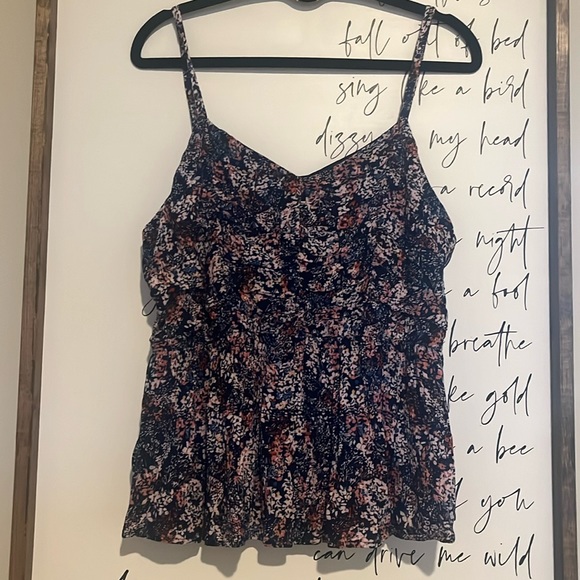 Maurice’s Ruched Tank Top Size L - Picture 1 of 6